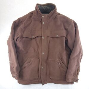 Sorel Vintage Mens XL Lined Jacket Brown Heavyweight Outdoor
